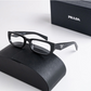 Prada Women's 54mm Black Eyeglasses