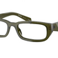 Prada Women's 54mm Transparent Bottle Eyeglasses