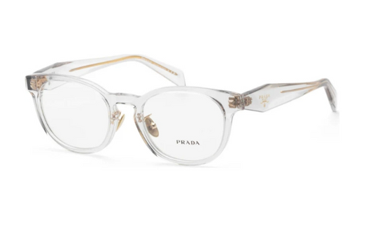 Prada Women's 52mm Transparent Champagne Eyeglasses