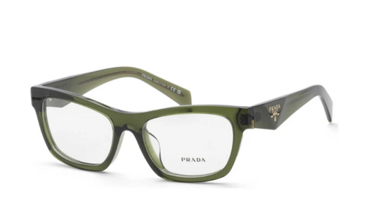 Prada Unisex 54mm Transparent Bottle Eyeglasses
