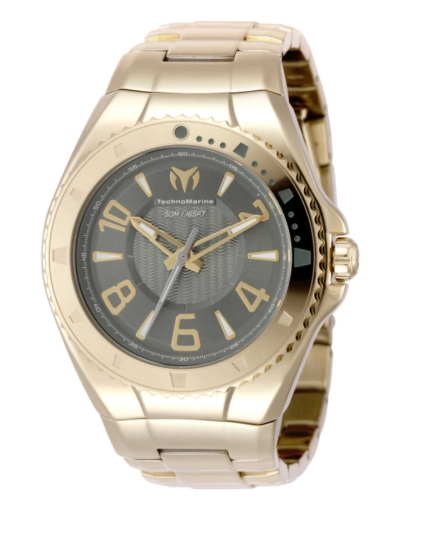 Technomarine Lusso Mare 44mm Olive Green Dial Men's Quartz Watch