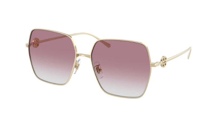 Tory Burch Women's 58mm Dark Silver Black Sunglasses