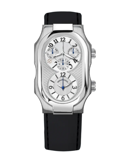 Philip Stein Signature Oversized Multifunction Steel