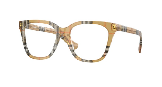 Burberry Women's Brown Square Eyeglasses