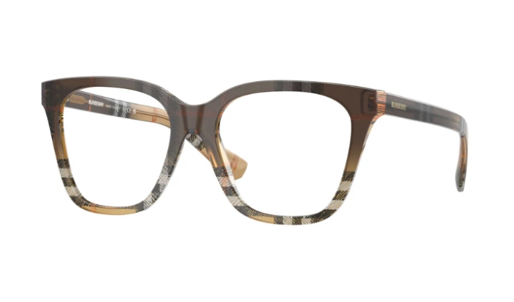 Burberry Women's Brown Square Eyeglasses