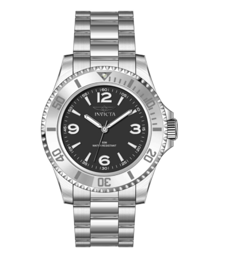 Invicta Specialty Quartz Black Dial Men's Watch