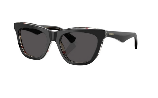 Burberry Women's Black Cat-Eye Sunglasses