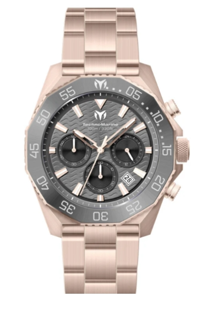 Technomarine Mare Vivo 44mm Black Dial Men's Quartz Watch