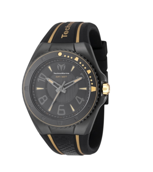 TechnoMarine Racing Legends Men's Watch - 44mm. Black. Gold