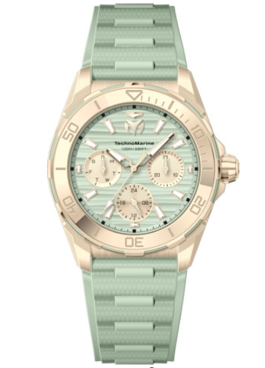 TechnoMarine Seven Seas Quartz Light Green Dial Women's Watch 36mm