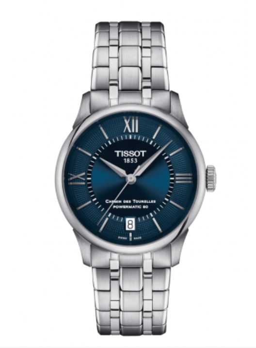 Tissot Chemin des Tourelles Automatic Blue Dial Women's Watch