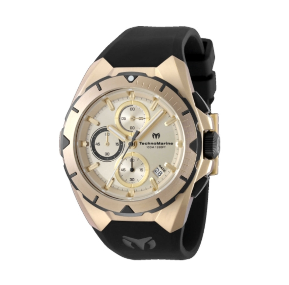 Technomarine Ocean Victory 41.0mm Quartz Gold Dial Men's Watch