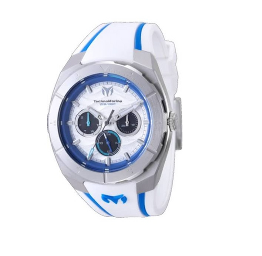 Technomarine Ocean Victory 41mm Quartz Silver Dial Men's Watch