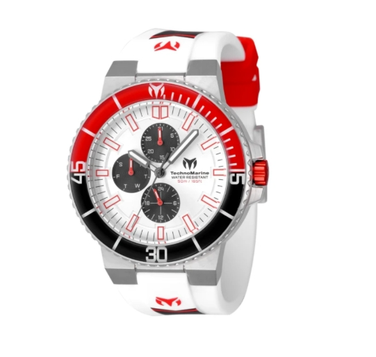 TechnoMarine Racing Legends Men's Watch - 43mm. White