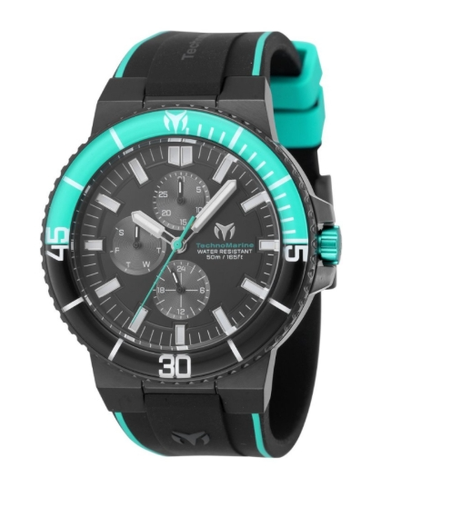 TechnoMarine Racing Legends Men's Watch - 43mm. Green. Black