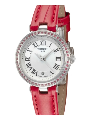 Tissot Bellissima 26mm White Mother-of-Pearl Dial Women's Quartz Watch
