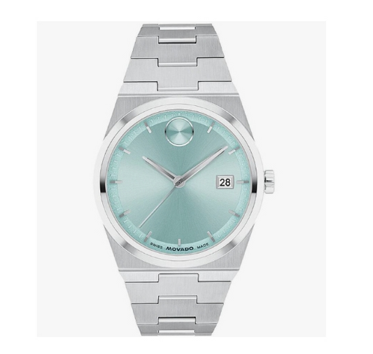 Movado Bold Quest Quartz Blue Seafoam Dial Unisex Watch
