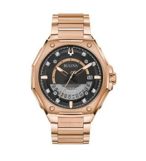 Bulova Series X 45mm Black Dial Men's Quartz Watch