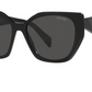 Prada Grey Butterfly Ladies Sunglasses