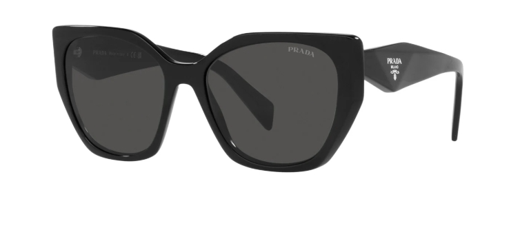 Prada Grey Butterfly Ladies Sunglasses