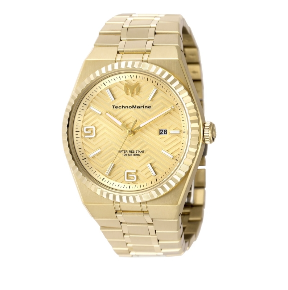 TechnoMarine TERRA NOVA Men's Watch - 42mm. Gold