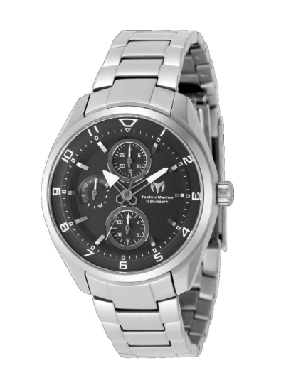 TechnoMarine Ocean Quantum 36mm Black Dial Women's Quartz Watch