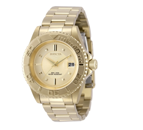 Invicta Pro Diver Men's Watch - 40mm. Gold