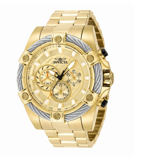 Invicta Bolt Valkir Men's Watch - 52mm, Gold