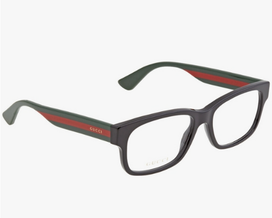 Gucci Demo Rectangular Men's Eyeglasses