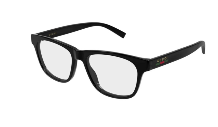 Gucci Demo Square Men's Eyeglasses