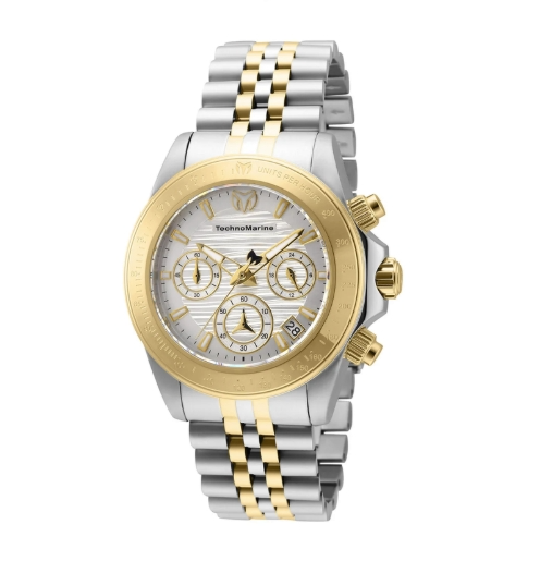 TechnoMarine Manta Ray Unisex Watch - 38mm, Steel, Gold
