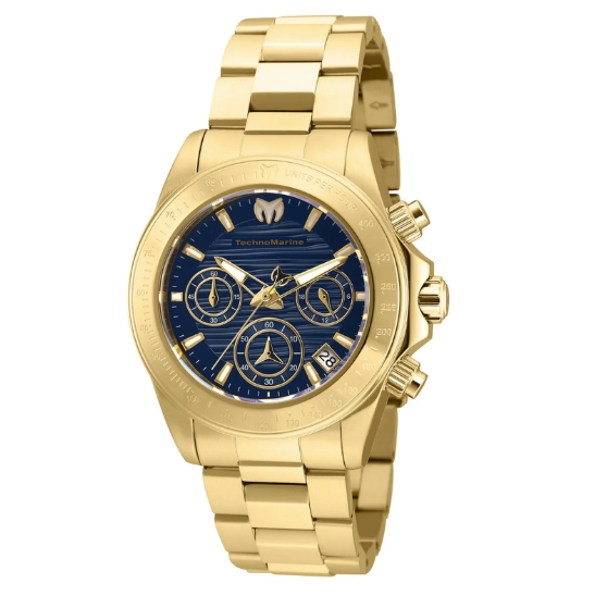 TechnoMarine Manta Ray Unisex Watch - 38mm, Gold