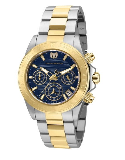 TechnoMarine Manta Ray Unisex Watch - 38mm, Steel, Gold