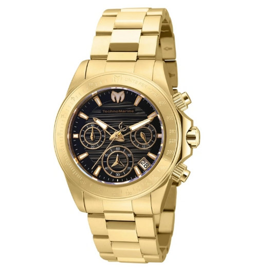 TechnoMarine Manta Ray Unisex Watch - 38mm, Gold
