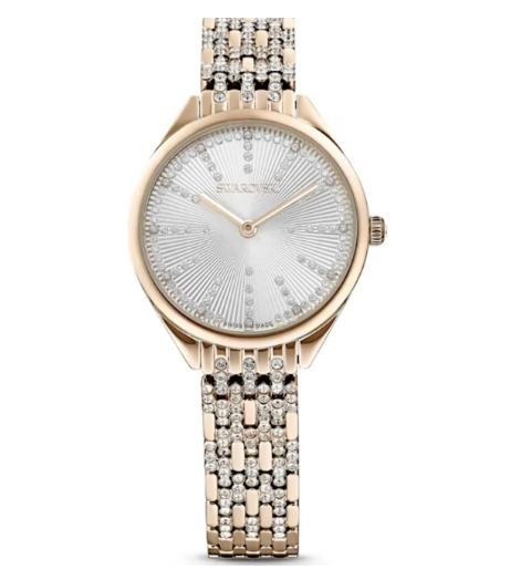 Swarovski Attract 30mm Silver Dial Women's Quartz Watch