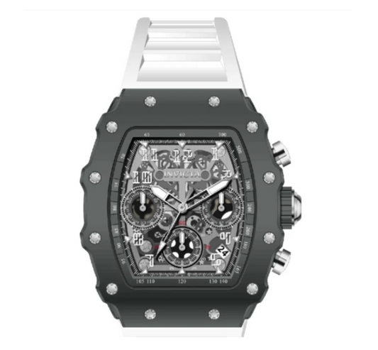 Invicta Racing 39.5mm Silver Dial Women's Quartz Watch