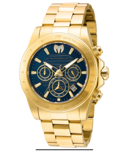 TechnoMarine Manta Ray Men's Watch - 42mm, Gold