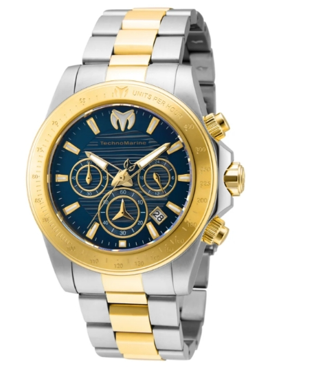 TechnoMarine Manta Ray Men's Watch - 42mm, Steel, Gold