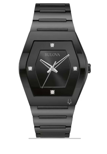Bulova Gemini 40mm Black Dial Men's Quartz Watch