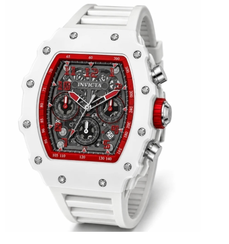 Invicta Racing Men's Watch - 44mm, White
