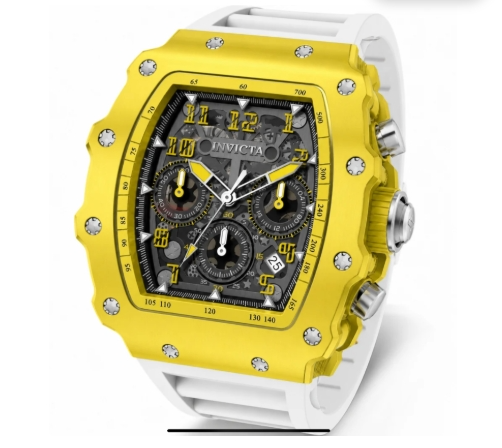 Invicta Racing - 2026 Race - Miami Special Edition - Men's Watch 44mm. White