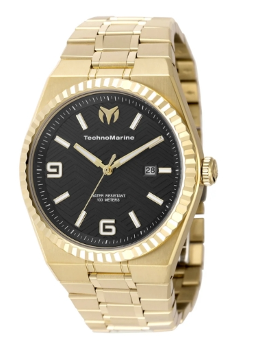 TechnoMarine TERRA NOVA Men's Watch - 42mm. Gold