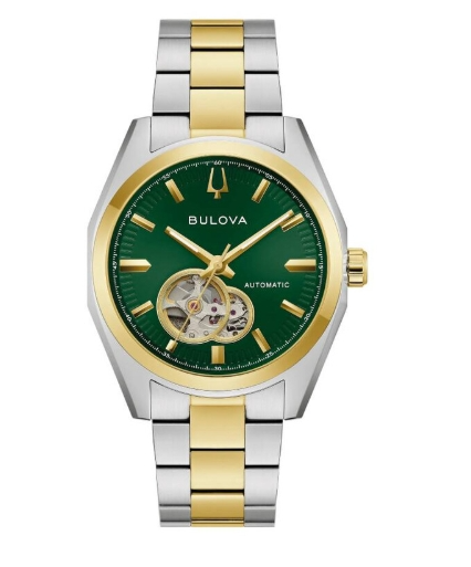 Bulova Surveyor Automatic Green Dial Men's Watch