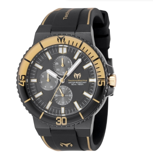 TechnoMarine Racing Legends Men's Watch - 43mm. Black. Gold