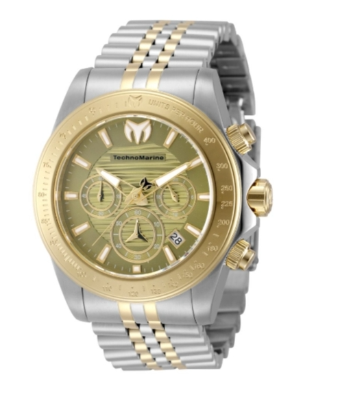 TechnoMarine Manta Ray Men's Watch - 42mm. Gold. Steel