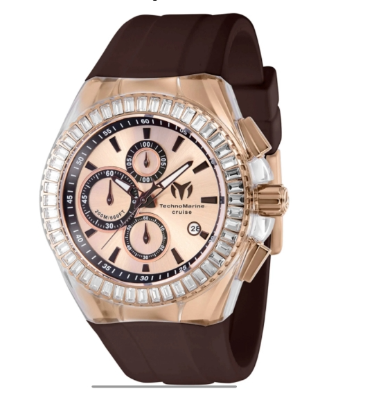 Technomarine Cruise 45mm Rose Gold Dial Men's Quartz Watch