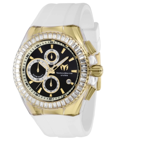 Technomarine Cruise  45mm Black Dial Men's Quartz Watch