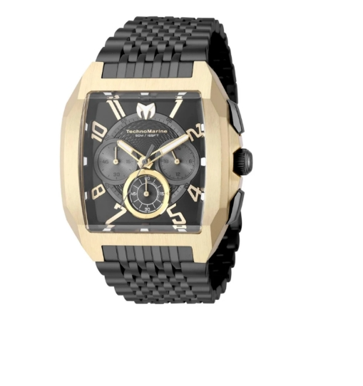 TechnoMarine Aqua Quadrant Men's Watch - 41mm, Black