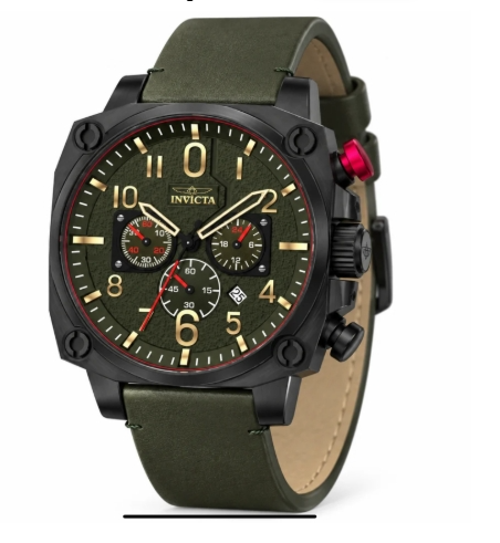 Invicta Chase Durer Boltar Men's Watch - 46mm, Dark Green