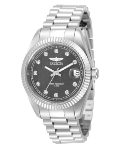 Invicta Specialty 36mm Black Dial Women's Quartz Watch